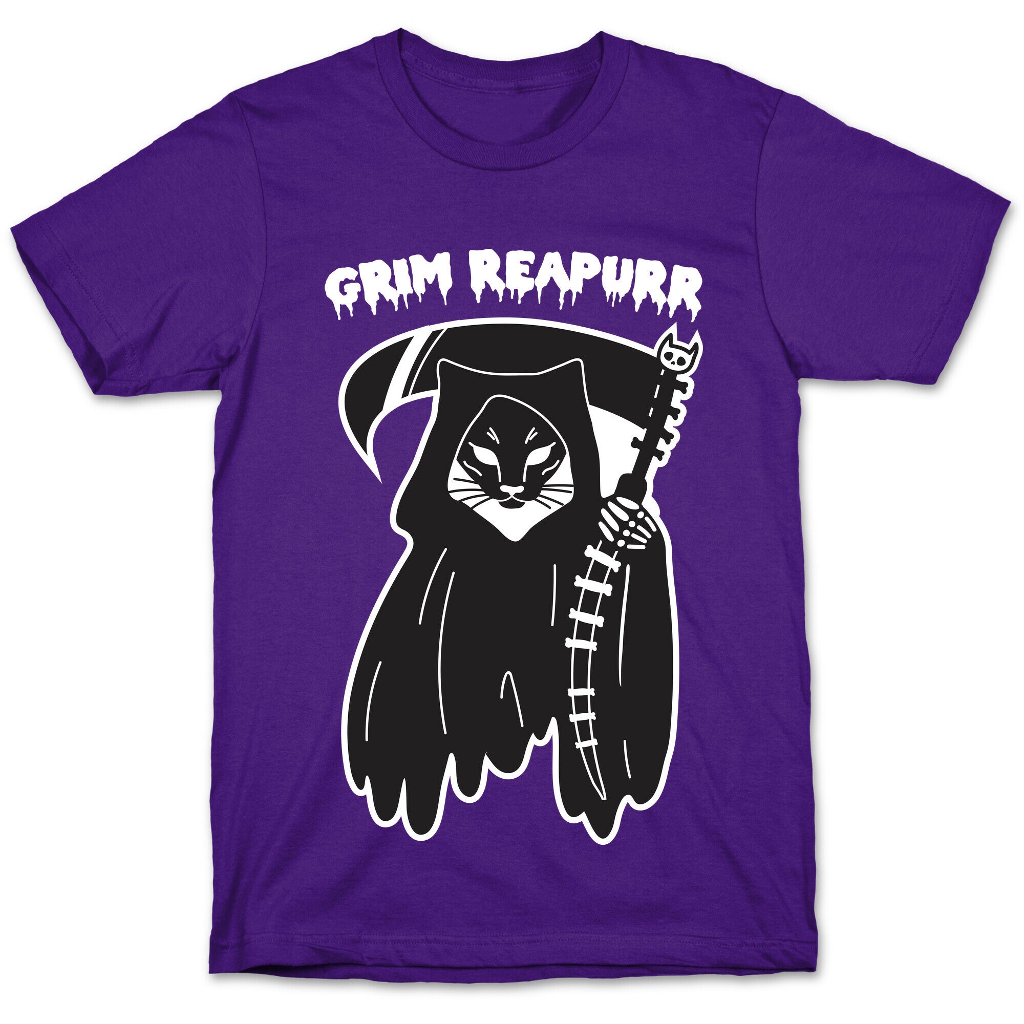 Grim Reapurr Cat T-Shirt